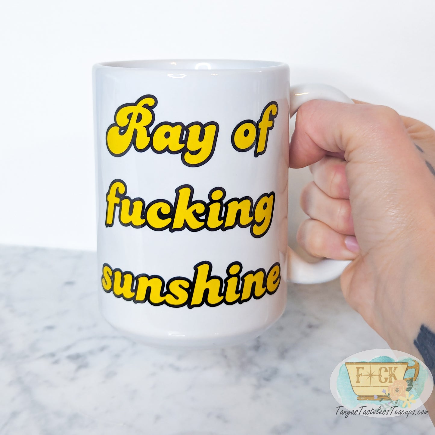 Ray of Fucking Sunshine mug